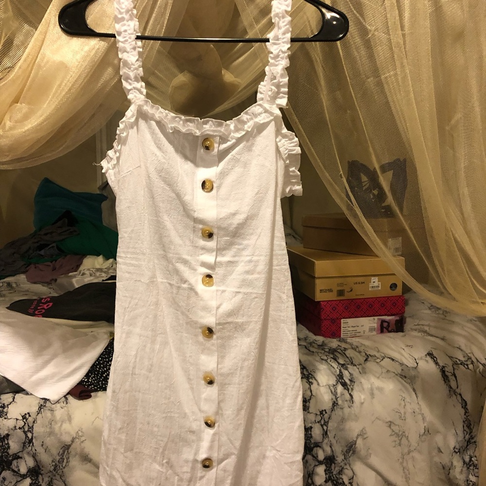 Beautiful White Summer Dress